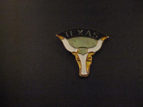 Texas staat in de Verenigde Staten van Amerika . logo buffelschedel